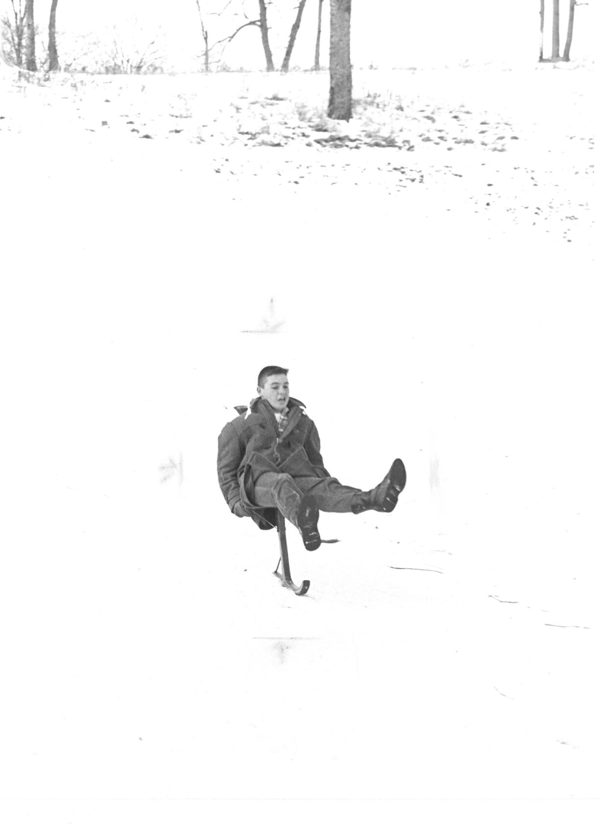 Sledding (December 1968?)